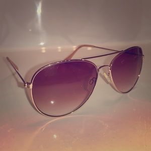 Rose gold H&M sunglasses